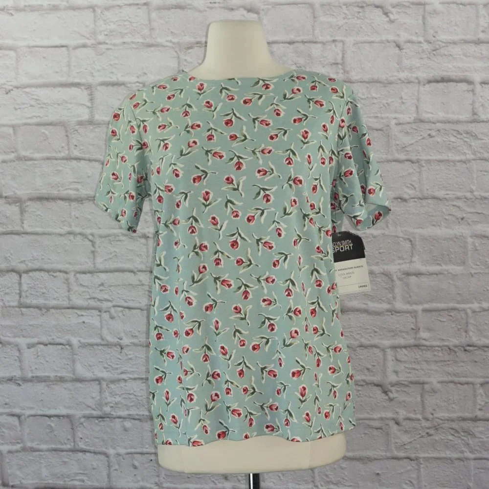 Vintage 90s Floral Shirt Small - Picture 1 of 8